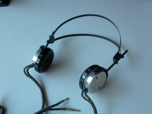 Antique headphones