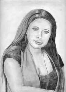 Pencil Drawing of Karina S.