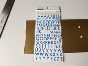 Letter Stickers