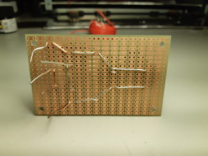 Circuit on perf board