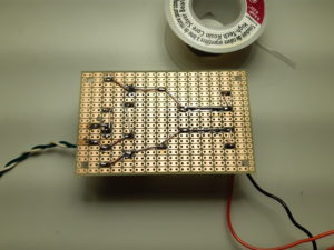 Circuit on perf board