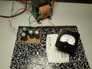 Testing the voltage doubler