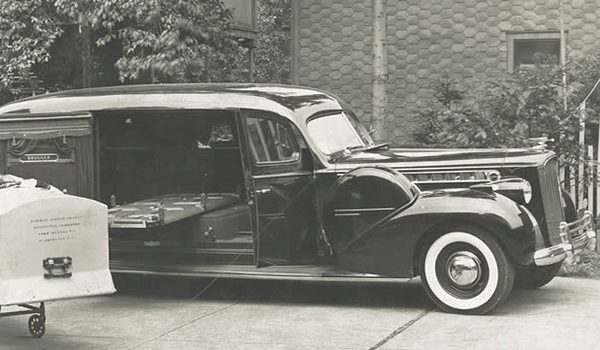 antique hearse